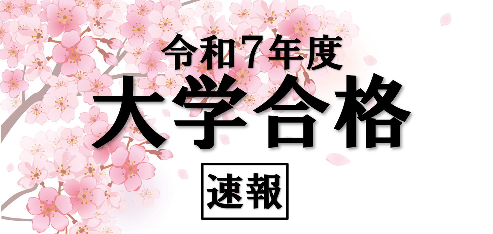 令和7年度合格速報